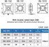 XHF 200 PCS 1/2" Black Self Adhesive Cable Zip Tie Mounts Wire Cable Clips Holders Management Anchors Organizer Holders Squares(HS-100)...