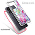 for BLU View 5 Case with Tempered Glass Screen Protector, Full-Body Protective Shockproof Rugged Bumper Cover Phone Case for BLU View 5 B160V (Mar...