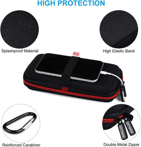 Power Bank Hard Travel Case Medium Compatible RAV Power 26800/20100/20000mAh, Anker Power Core 26800mAh/ PowerCore +26800mAh, INIU 10000mAh and Mi...
