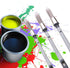 1pc 0.45 Inch Small Paint Brush, Paint Brushes for Walls, Touch up, Baseboards, Paint Brush for House Wall Corners, Paint Edger...