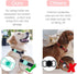 PuppyDoggy 2 Pack Holder for Collar, Dog Cat Case, Silicone Case Waterproof, Scratch-Resistant, Anti-Lost & 1 Pack Keychain Holder for Bag, Suitca...