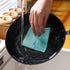 50 Pack Green Disposable Dish Cloths Heavy Duty Reusable Cleaning Cloths Dish Rags for Kitchen 23.6x11.8inches...