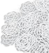 Paperclips Set, Metal Decorative Exquisite 50pcs Flower Paper Clips Cute for Office for Scrapbooking (White)...