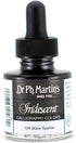 Dr. Ph. Martin's Calligraphy Color (10R) Ink Bottle, 1 Fl Oz (Pack of 1), Iridescent Black Sparkle...