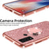 nancheng Case for TCL 20 XE 6.5-inch (Not Fit 20 SE), Case for TCL 20 XE Cute Girls Women Glitter Luxury Soft Silicone Clear Cover with Stand Shoc...