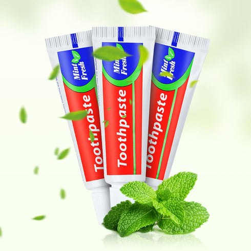 30 Tubes Bulk Travel Size Toothpaste,Miniature 0.88oz(25g) Small Toothpaste Travel Size Bulk 1.3x3.93 inches Peppermint Mini Disposable Toothpaste...