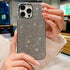 Casechics Compatible with iPhone Case,Crystal Glitter Diamond Protection Bling Sparkle Rhinestone Soft Shockproof Cover Phone Case (White,iPhone 1...