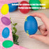 LovesTown 18PCS Plastic Egg Shakers Set, Percussion Instruments Musical Egg Maracas Easter Egg for Kids Toys Music Learning DIY Painting...