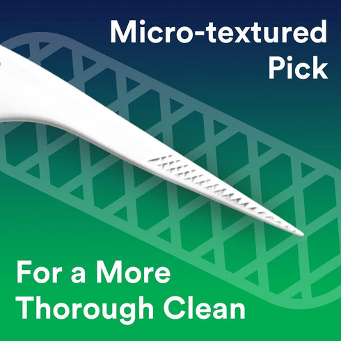 DenTek Triple Clean Advanced Clean Floss Picks, No Break & No Shred Floss, 150 Count, Pack of 3...