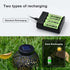 Rechargeable AA Batteries, Ni-MH Double A Solar Batteries High Capacity 1.2V Pre-Charged for Outdoor Solar Lights, String Lights Pathway Lights (A...