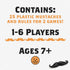 ROO Games Can O’ Mos - Stocking Filler for Kids and Adults - Ages 7+ - Up to 6 Players for Christmas Parties and Drinking Games - Connect The Most...