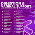 Probiotics for Women's Vaginal Health - 60 Billion CFU Probiotic with Prebiotics for pH Balance & Digestive Support, Womens Probiotic for Urinary ...