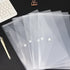 Plastic Envelopes Poly Envelopes, 10 Pack Plastic Folders for Documents Clear File Folder, Document Holder Plastic Envelopes with Snap Closure...