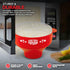 Silicone Microwave Popcorn Popper (Red) Air Popper Popcorn Maker No Oil Required, Collapsible Pop-Corn bowl with Lid, Reusable, BPA-Free, Dishwash...