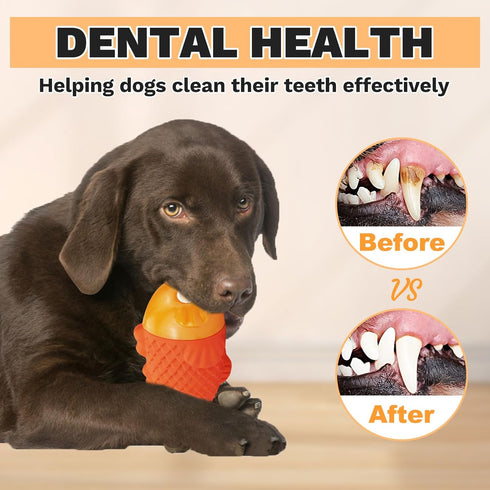 Tough Dog Toys for Aggressive Chewers Large Breeds, Durable Dog Toys to Keep Them Busy, Dog Chew Toys, Indestructible Dog Toys for Large Dogs, Squ...