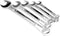 Performance Tool W15MP Heat Treated Alloy Steel Raised Panel Metric Combination Wrench Set - Includes Sizes 8mm, 10mm, 12mm, 14mm, and 17mm...