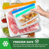 10 Pack Reusable Ziplock Bags Silicone Bags, 3 Large Food Storage Bags Gallon Freezer Bags 4 Reusable Sandwich Bags Zip Lock 3 Snack Bags, Lunch H...