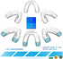 Mouth Guard for Grinding Teeth at Night - 2 Models for Larger Mouth Pack of 6 Moldable Dental Night Guards for Teeth Grinding and Clenching Teeth ...