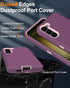 for Samsung Galaxy S23-Plus Case, with Screen Protector, Dust-Proof Port Cover, Full-Body Silicone Rubber Phone Case, Military Grade Drop-Proof Sh...