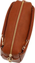 FashionPuzzle Triple Zip Small Crossbody Bag...