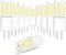 G4 T3 3W Daylight 6000K LED Outdoor Landscape Light Bulbs 12V-24V,G4 20W 25W 30W Halogen Replacement,Low Voltage G4 T3 JC Bi-pin Bulb for RV Boat ...