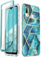 i-Blason Cosmo Series for Samsung Galaxy A20 / A30 Case, Slim Full-Body Stylish Protective Case with Built-in Screen Protector (Ocean)...