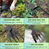 2pcs Weeding Artifact Uprooting Weeding Tool, Garden Weeding Tool 4 Tooth Manganese Steel, Portable Garden Weeding Tool, Multi-Function Weeding To...