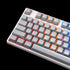104 Key SA Profile ANSI ISO Double Shot Shine Through Ball Shape Keycaps Suitable for Standard MX 104 87 61 Keyboard (Light Gray)...