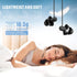 Hearprotek Sleep Earbuds, Lightweight Soft Noise Reduction Earbuds Wired with Mic and Volume Control, 3.5mm Tangle Free Sleep Headphones for Side ...