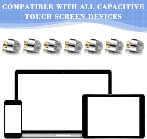 24 Pieces 0.30 Inch (Dia) Stylus Replacement Fiber Tip Compatible with MEKO and Bargains Dept 0.3-inch Tip Series Stylus......