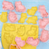 Crethinkaty Cat Cookie Cutters Set-8 Plastic Cookie Cutter Stamp- Cat Theme Fun Cookie Mold, Good for Making Cat Treats....