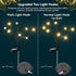 Solar Garden Lights 2-Pack 16 LEDs with Two Light Modes, Firefly Garden Lights Solar Outdoor, Swinging Garden Lights Solar Powered Waterproof for ...