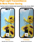 pehael [2+2 Pack iPhone 14 Pro Privacy Screen Protector with Camera Lens Protector Full Coverage Anti-Spy Tempered Glass Film 9H Hardness Upgrade ...