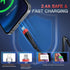 OIITH MFi Certified for iPhone Charger Cable 3 Pack 3 Ft, for Lightning Charging Cord, Fast 2.4A for iPhone USB Cord Compatible with iPhone12/11/X...