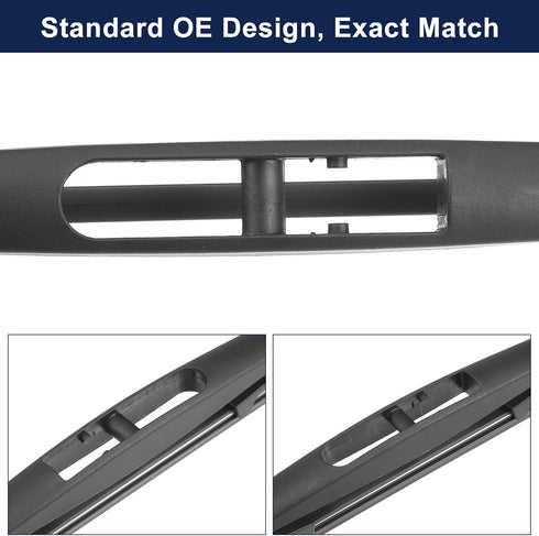 X AUTOHAUX 2pcs Rear Windshield Wiper Blade Replacement for Honda CR-V 2017-2022 for Nissan Pathfinder 2006-2012 for Mitsubishi Outlander 2007-202...