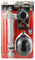 Danco 80816 Complete Toilet Repair Kit Fill Valve, Flapper, Rod, Float Replacement, White...
