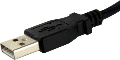 StarTech 1 FT Panel Mount USB Cable A to A - F/M...
