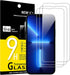 NEW'C 3 Pack, Designed for iPhone 14, 13, 13 Pro (6.1") Screen Protector Tempered Glass, Case Friendly Anti Scratch Bubble Free Ultra Resistant......