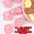 Crethinkaty 6pcs Chinese New Year Cookie Cutters 3D Chinese Style Biscuit Mold Fondant Molds Chinese New Year Must Haves Bakeware Tool...