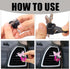 1 Set Butterfly Car Interior Air Freshener Vent Clips, Cute Car Mirror Hanging Accessories with Air Vent Clips,Pink car Accessories for Mirror and...