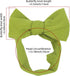 KUDES 2 Pack Pet Cute Bow Headbands Stretchy Bow Headgear Polyester Bow Headdress Handmade Head Cover for Dog Cat Puppy Bathroom Hair Accessories ...