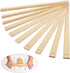 Pottery Rolling Pin Set - 10 Pieces in 5 Sizes with Wooden Guides for Polymer Clay and Pottery | Premium Pottery Teaching Tools with Thickness Mea...