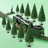 Model Cedar Trees 12PCS Train Scenery Landscape Pine Miniature Diorama Trees Mixed Model for Road Architecture Building DIY Decoration Gift (12)...