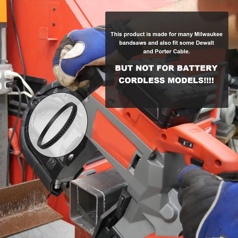 Replacement Milwaukee Pulley Tires 45-69-0010 for Milwaukee BandSaws Blade AO2807 6238N 6230 6232-6 6225 6238-20 2729-20 (2PACK)...