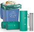 AYOTEE 30-33 Gallon Trash Bags, Large Recycling Bags 33 Gallon Trash Bag Unscented, 33"H x 37"W/1.1 Mil Thick Lawn Bags, 50% PCR Content (45 Count...