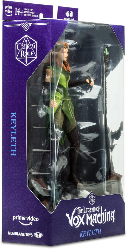 McFarlane Toys Critical Role 7IN Figures WV2 - Campaign 1 VOX Machina - KEYLETH...