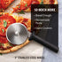 Rada Cutlery Pizza Cutter, Made in USA, Black Handle...