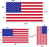 American Flag Star Stencil Templates - 6 Pack 50 Stars 1776 13 Stars Flag Stencils for Painting on Wood and Walls, Reusable Plastic Stencils in 3 ...