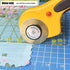 AUTOTOOLHOME Titanium Rotary Cutter Blades 60mm 10 Pack Replacement Quilting Scrapbooking Sewing Arts Crafts Farbric Paper Cutting Tool...