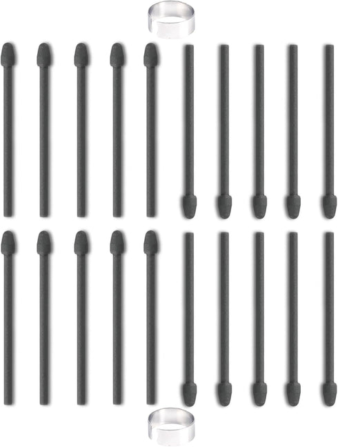 20 PCS Marker Pen Tips Replacement for BOOX Pen Plus, Pen2 Pro,Max Lumi2,Note Air2,Note5,Nova Air C Stylus,Triangular Pen, and Softer Round-Shaped...